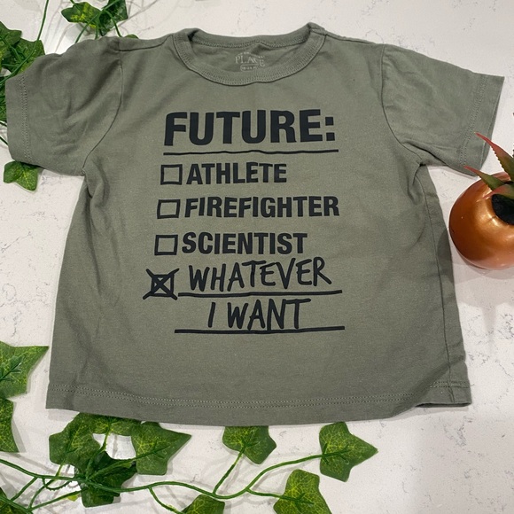 Tees 4/$15 Adorable and inspiring Children’s Place graphic tee for kids 18-24m - Picture 2 of 4